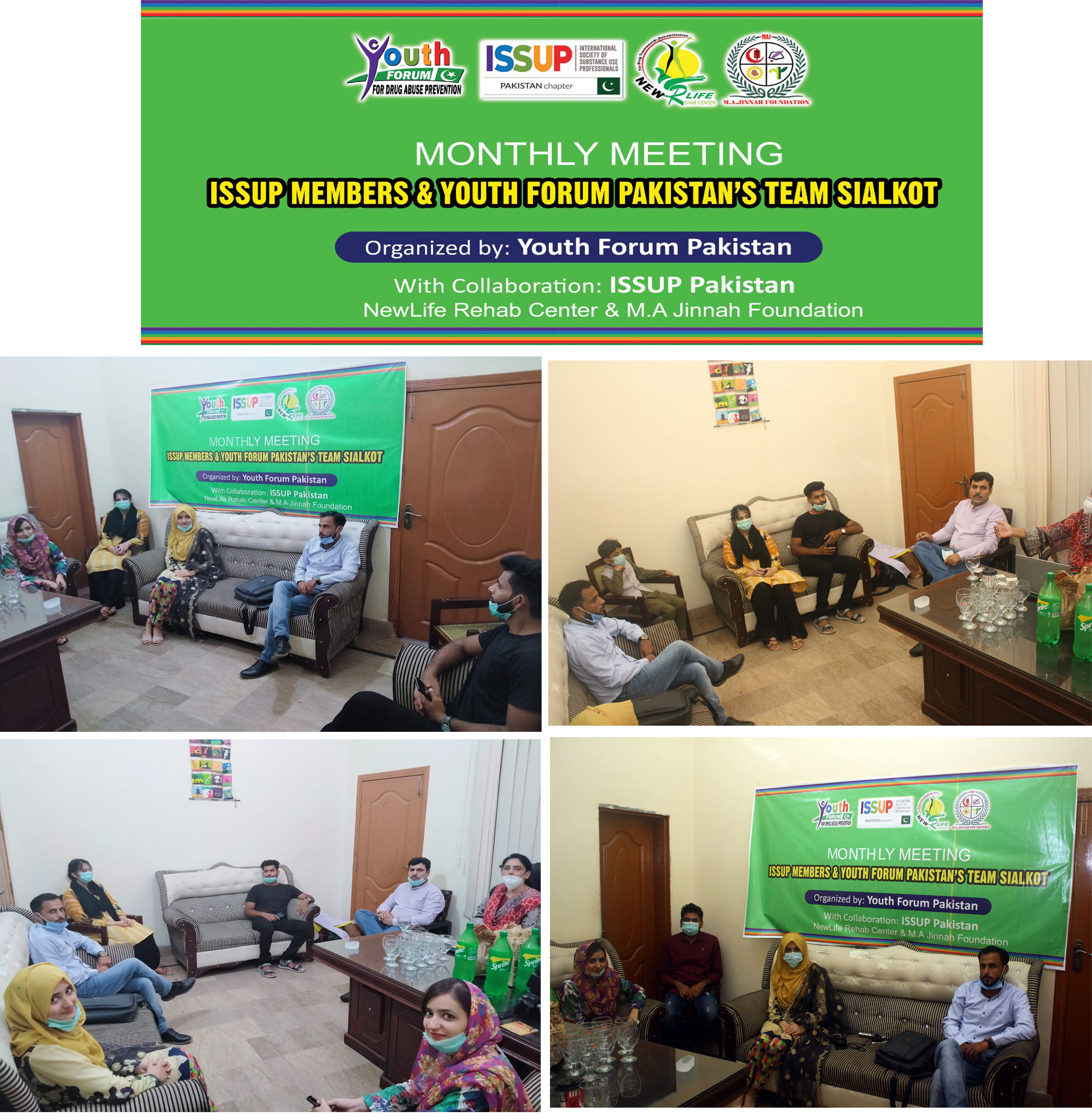 Monthly Meeting of ISSUP Members and Youth Forum Pakistan's Team ...