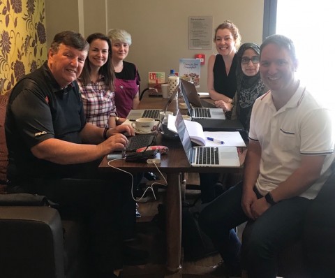 اجتماع فريق موظفي ISSUP