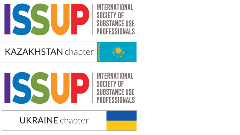 Logo ISSUP Ukraine và ISSUP Kazakhstan