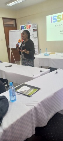 Projev ředitele ISSUP Kenya