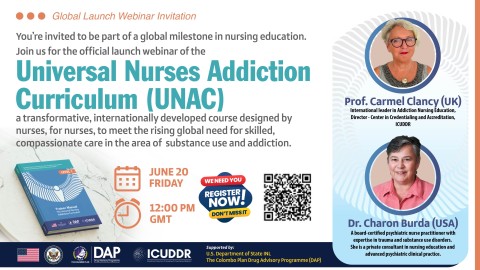 Launch of the Universal Nurses Addiction Curriculum (UNAC)