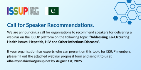 2025 Webinar Series for Pakistan’s Drug Demand Reduction Community