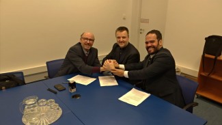 Paulo Martelli, Matej Kosir dan Dr. Quirino Cordeiro Junior