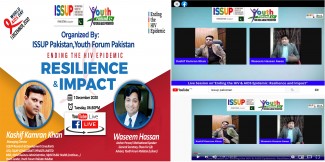Live Session on "Ending the HIV & AIDS Epidemic: By Equip Research and Development and ISSUP Pakistan and Youth Forum Pakistan at ISSUP Pakistan Chapter's Facebook Page on Dated December 1st, 2020.