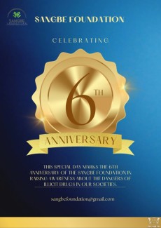 The 6th anniversary of a progressive drug control initiative, Sangbe Foundation. 