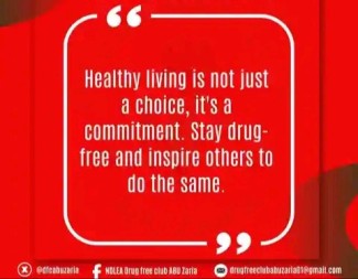 A drug free child is a pride to the community