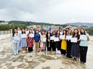 PARTICIPANTS OF UTC BASIC COURSE FROM MARTIN LUTHER UNIVERSITY