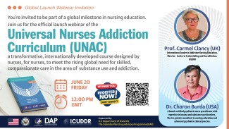 Launch of the Universal Nurses Addiction Curriculum (UNAC)