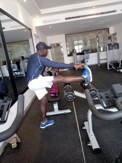 Full-body stretching, during and after exercise, activates the parasympathetic nervous system, increases feel good hormones, lowers cortisol, and enhances emotional regulation