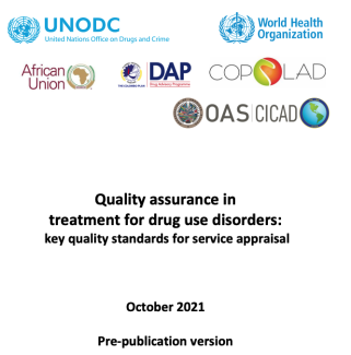 cover of Quality Assurance In Treatment For Drug Use Disorders: Key Quality Standards For Service Appraisal