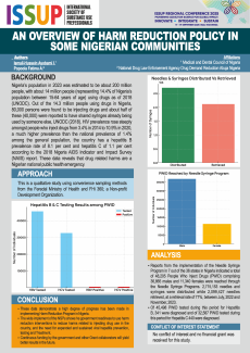 Overview of Harm Reduction Policy in Nigeria