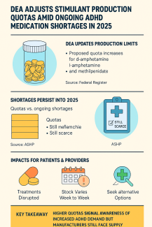 the 2025 ADHD shortage continues—driven by deeper manufacturing and distribution issues