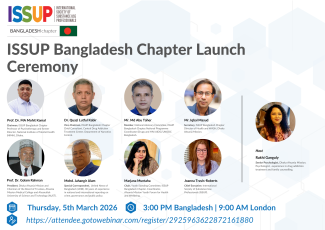 ISSUP Bangladesh Webinar flyer
