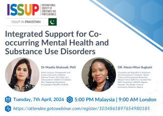 ISSUP in Pakistan webinar flyer