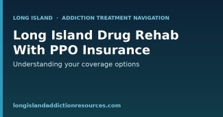Long Island Drug Rehab With PPO Insurance — understanding your coverage options, from Long Island Addiction Resources