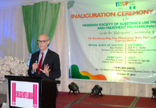 UNODC Country Representative, Dr. Oliver Stolpe