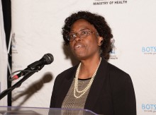 World Health Organisation representative in Botswana Dr Joseph Namboze