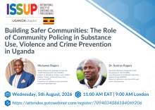 ISSUP Uganda webinar flyer