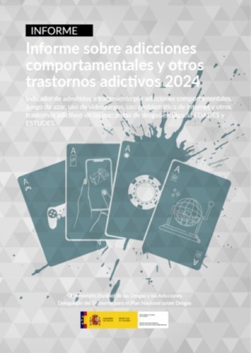 portada Informe sobre adicciones comportamentales 2024